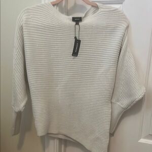 Express White A line Sweater